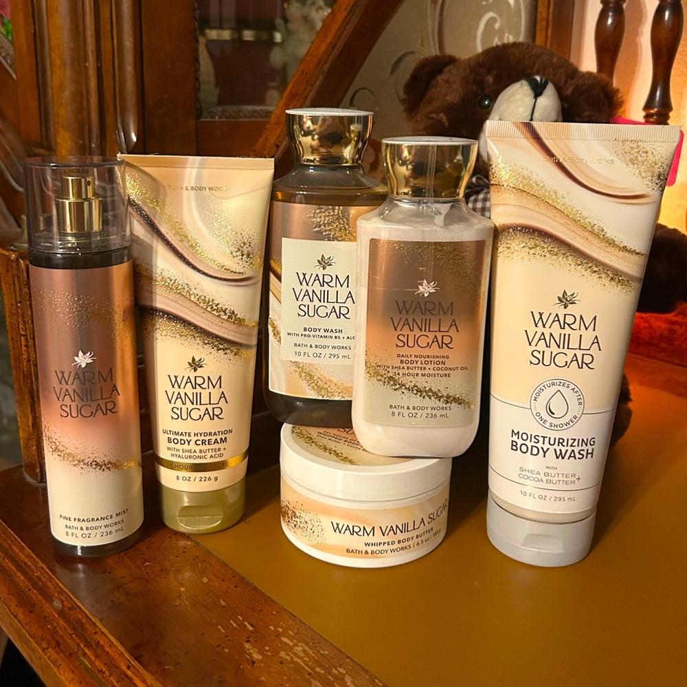 Bath & Body Works Warm Vanilla Sugar Set